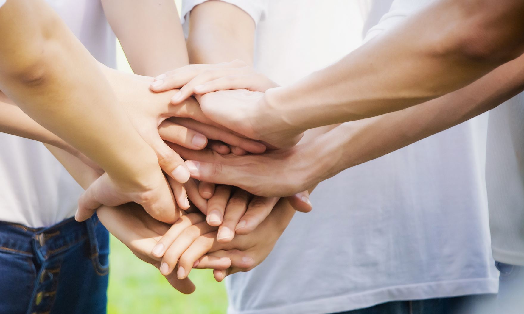 Group of People Volunteering for Charity Work